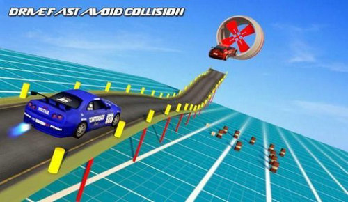 Mid Air Ramp Car Stunts 3D