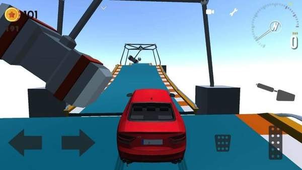 高空汽车坡道跑酷 2021最新版