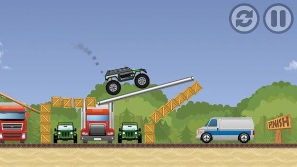 Monster Truck Xtreme Offroad Game