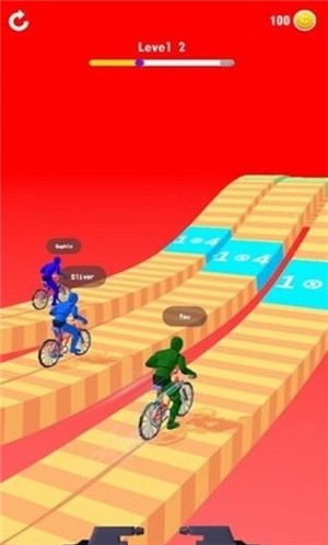 Bicyling Gear Race