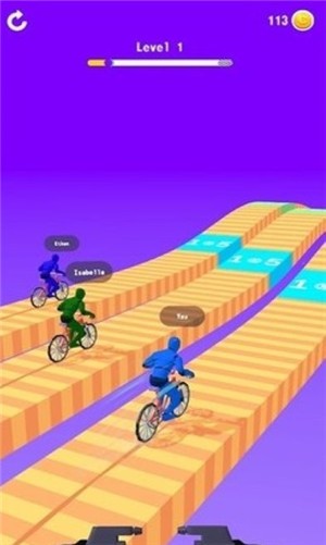 Bicyling Gear Race