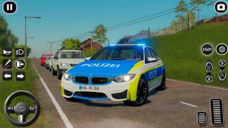 Police Super Car Parking Game