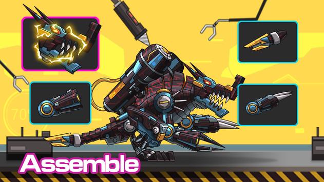 Dino Robot VS Zombie