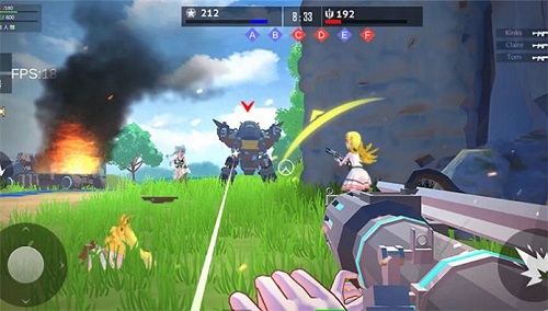 Girls Battle：FPS gun shooting