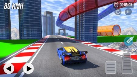 Crazy Car Stunts Mega Ramp