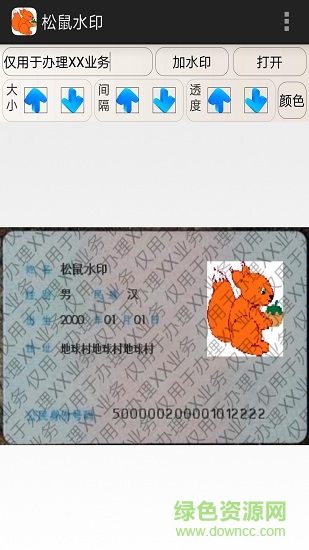 松鼠水印 松鼠水印