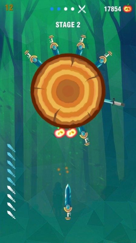 飞刀射靶大战 手机版