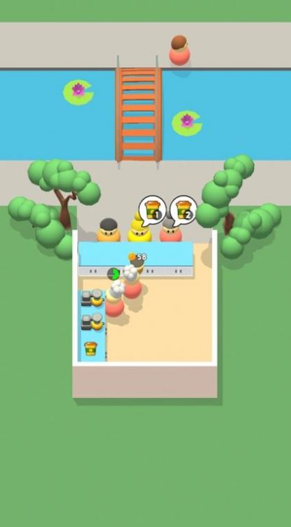 咖啡站模拟手机