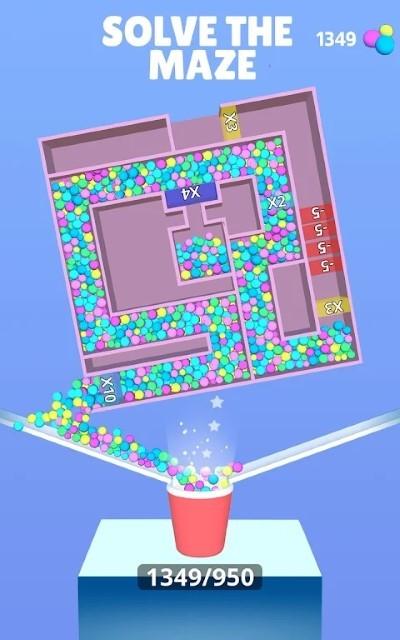 多球迷宫3d