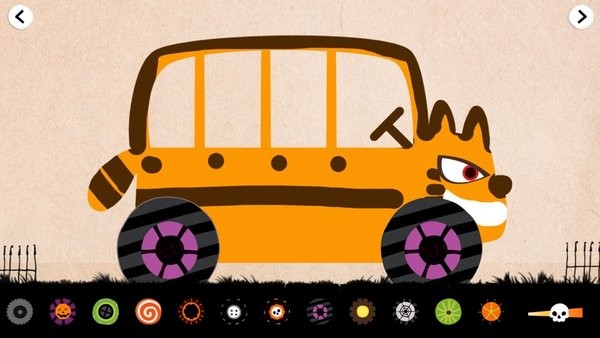 Halloween Car:Draw & Race for KidsToddlers Childre