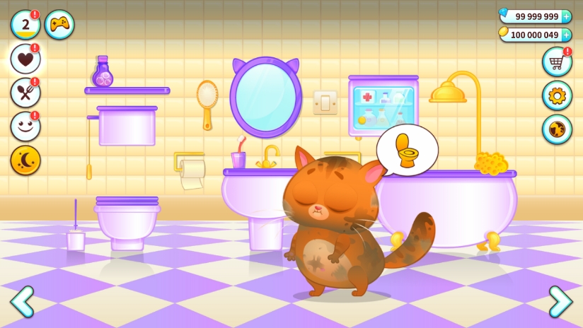 我的虚拟宠物猫无限金币钻石版 1.135中文版 我的虚拟宠物猫无限金币钻石版 1.135中文版