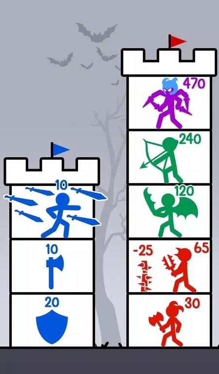 火柴人战争塔楼最新版(Stick War Tower)