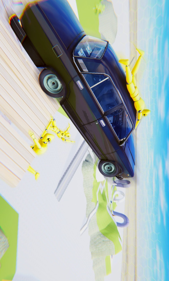 汽车碰撞测试模拟器