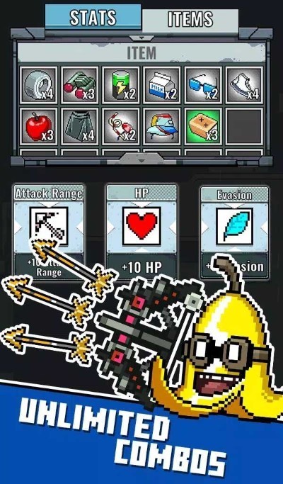 香蕉英雄水果生存者最新版(banana heroes fruit survivor)