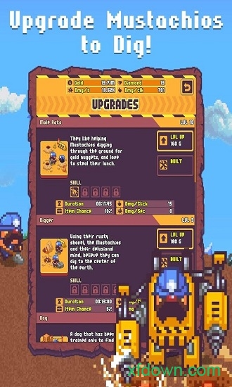 挖穿地球游戏中文版(must a mine)