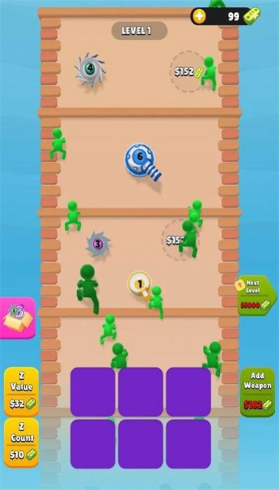 僵尸爬塔免费版