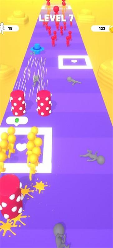 人群数量增长跑 人群数量增长跑