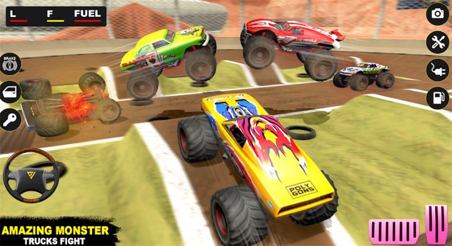 德比沙漠卡车(MonsterDerbyTruckFighting) 德比沙漠卡车(MonsterDerbyTruckFighting)