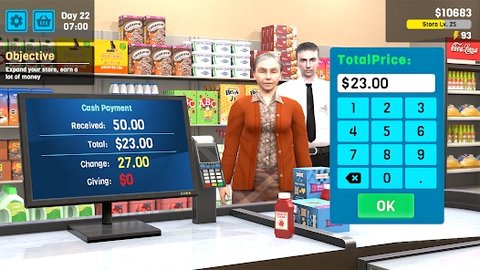超级市场经理模拟（Super Market Simulator）