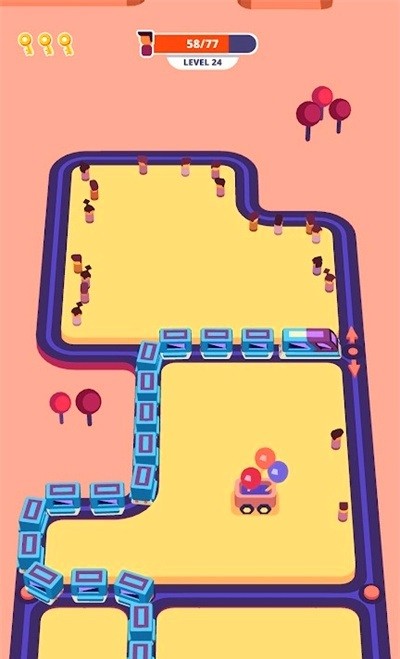 火车贪吃蛇游戏