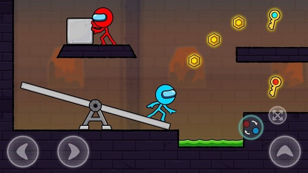 Red & Blue Stickman 2