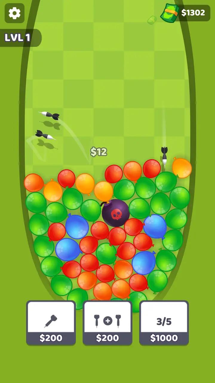 飞镖与气球 飞镖与气球