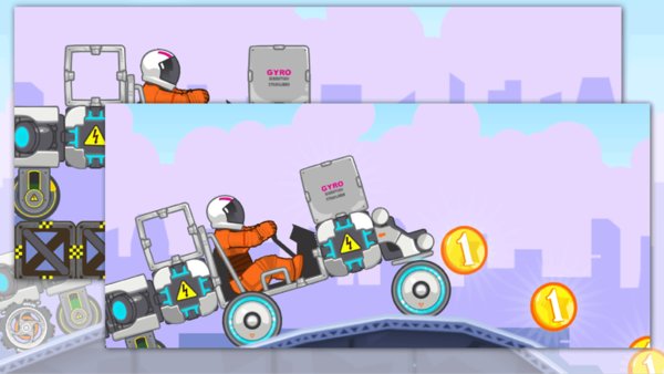 暴爽疯狂赛车绿钥匙版