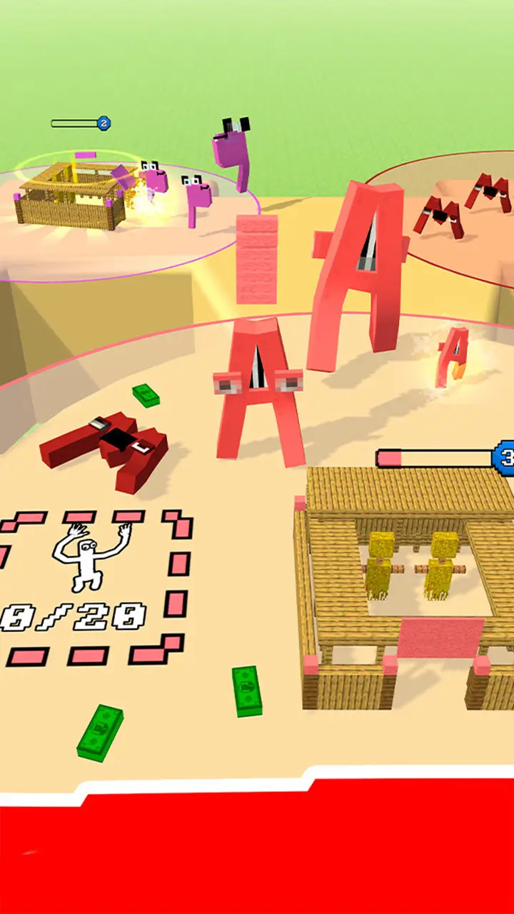 字母塔防大作战 字母塔防大作战