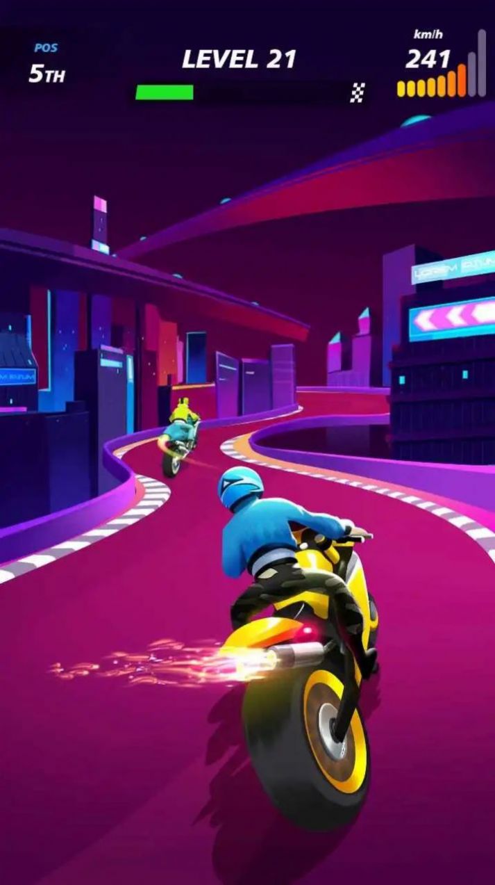 摩托比赛大师3D游戏手机版 摩托比赛大师3D游戏手机版