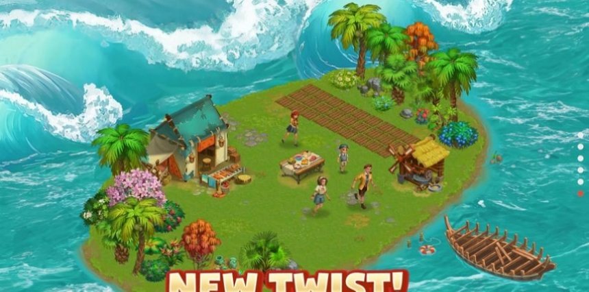 家庭日记海岛历险记