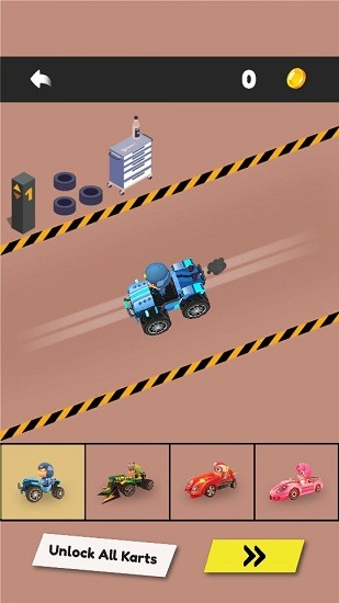 卡通卡丁车漂移