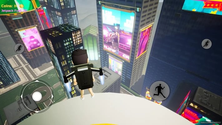 只有向上的跑酷