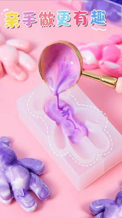 流体熊手工diy 流体熊手工diy