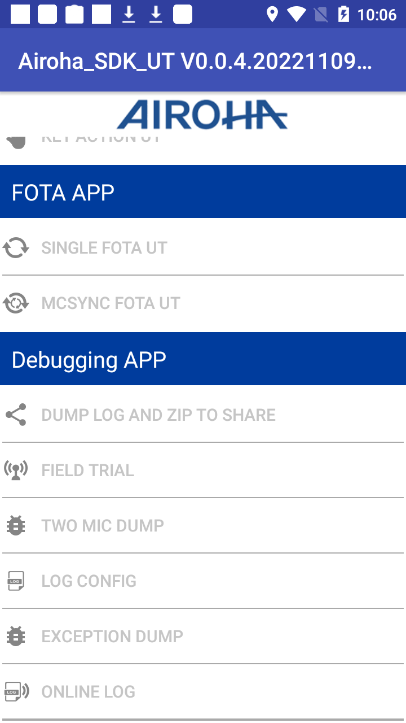 Airoha_SDK_UT