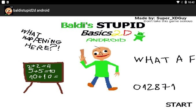 巴迪的基础教育2d官方版(baldistupid2d android) 巴迪的基础教育2d官方版(baldistupid2d android)