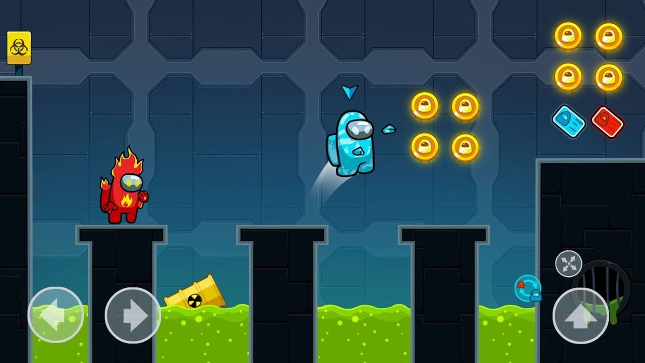 Crewmate Adventure: Animation Parkour