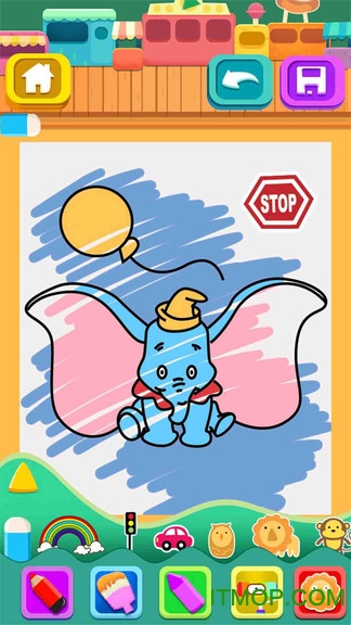 宝宝益智填色涂色