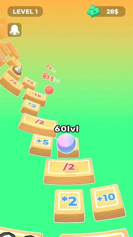 水平升级弹跳app