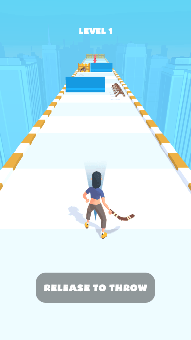 回旋镖奔跑游戏