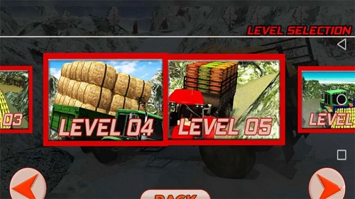 运输拖拉机爬坡游戏