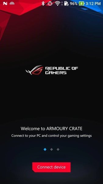 Armoury Crate移动设备app