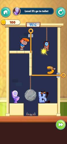 马桶别针字母时间