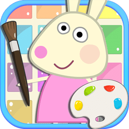 兔宝宝爱画画