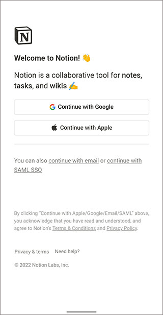 notion中文版app