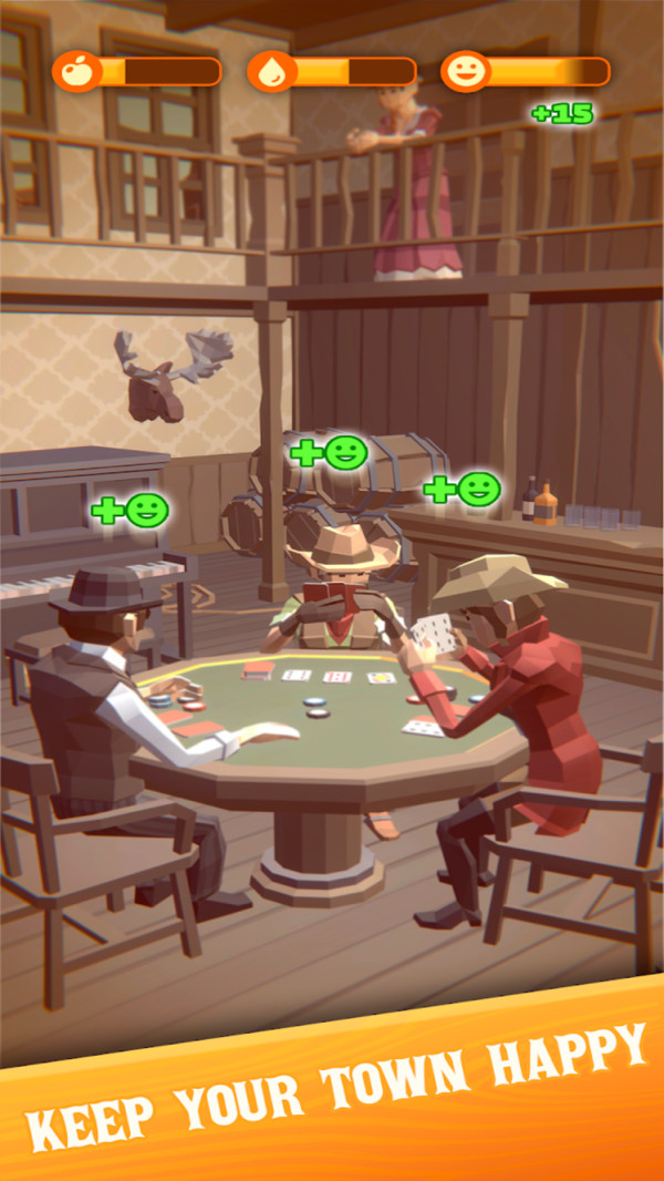 3D闲置狂野西部游戏