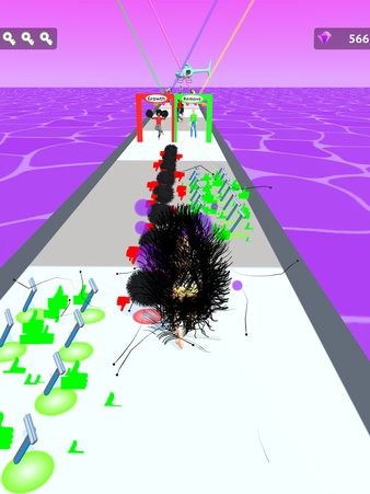 魔性脱毛跑酷hair removal run