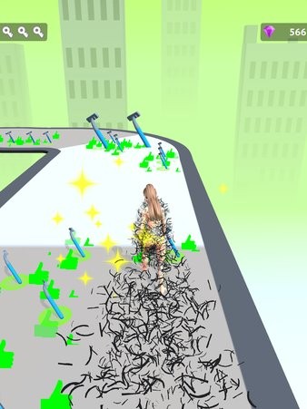 魔性脱毛跑酷hair removal run