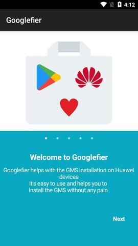 Googlefier apk(华为荣耀gms安装器)