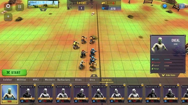 史诗般的战斗模拟器