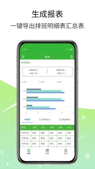 E排班